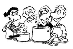 matlagning i fellesskap