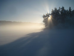 Tunevannet i januar 2011