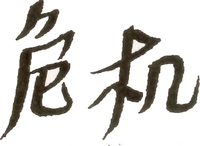 Tegnet for problem - Tegnet for sjanse